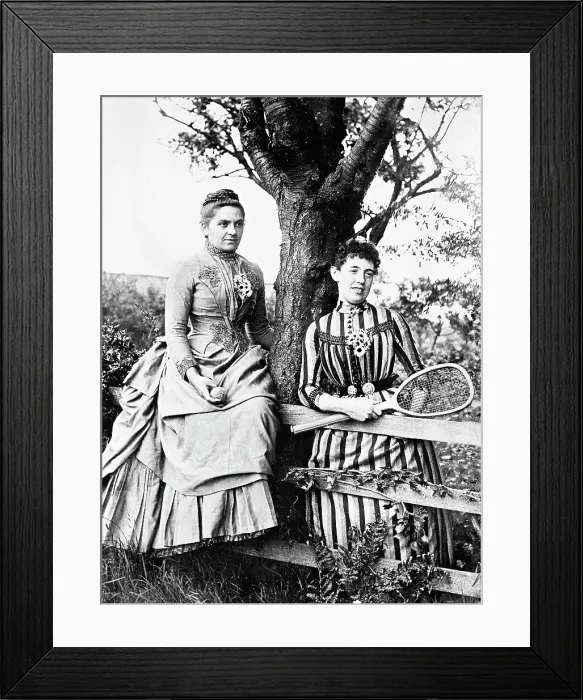 Framed Print : Women tennis players Framed Print : Women tennis players