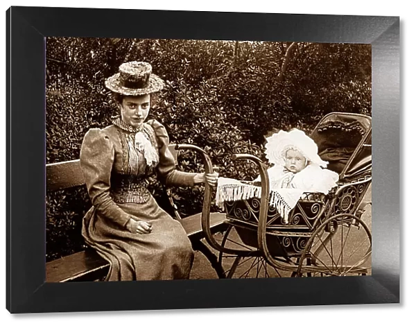 Nanny and Baby Victorian period