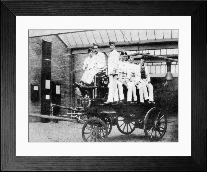 Framed Print : Birmingham Fire Brigade Framed Print : Birmingham Fire Brigade