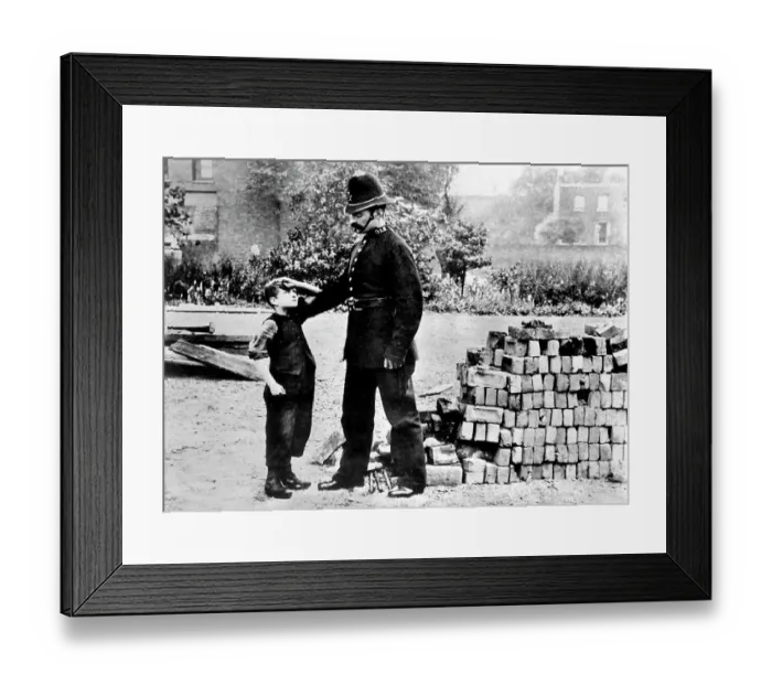 Framed Print : Policeman early 1900s Framed Print : Policeman early 1900s