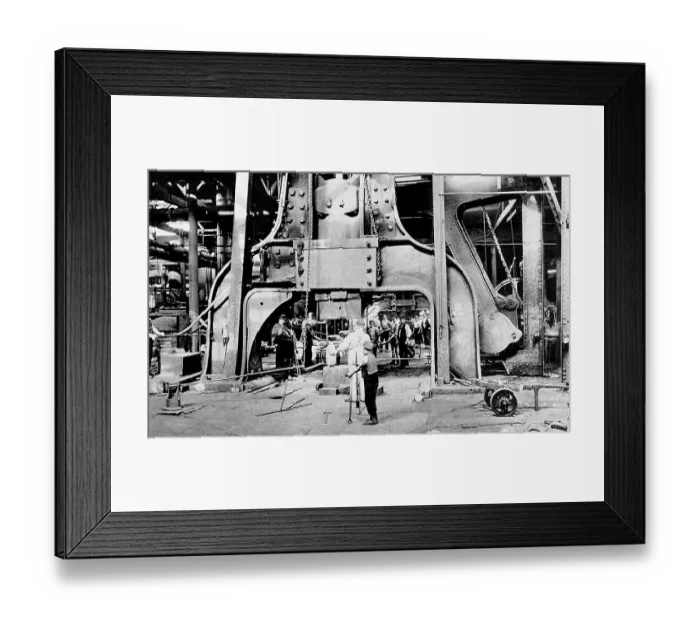Framed Print : Steel workers Framed Print : Steel workers