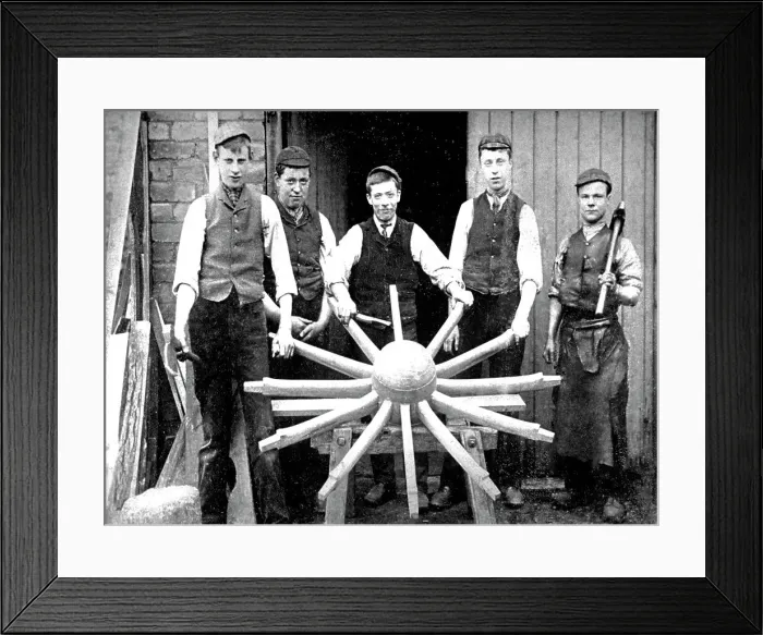 Framed Print : Wheelwrights Framed Print : Wheelwrights