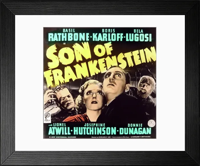 Framed Print : Basil Rathbone Boris Karloff Dela Lugosi Son of Frankenstein Framed Print : Basil Rathbone Boris Karloff Dela Lugosi Son of Frankenstein