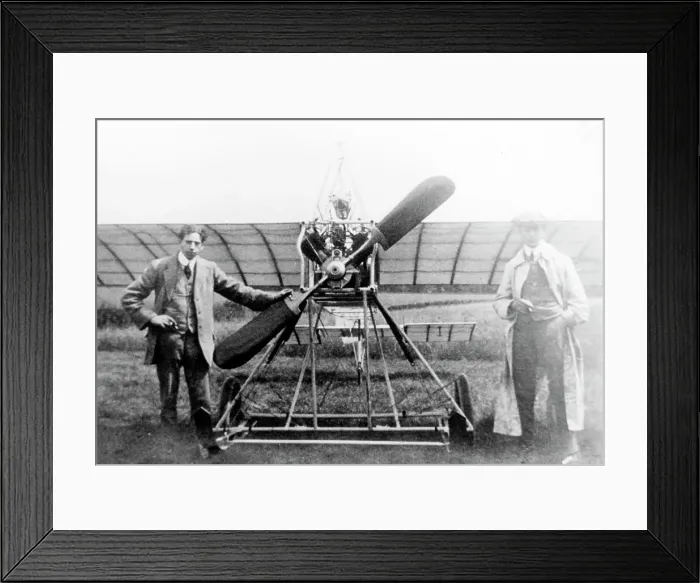 Framed Print : Wallbro monoplane early 1900s Framed Print : Wallbro monoplane early 1900s