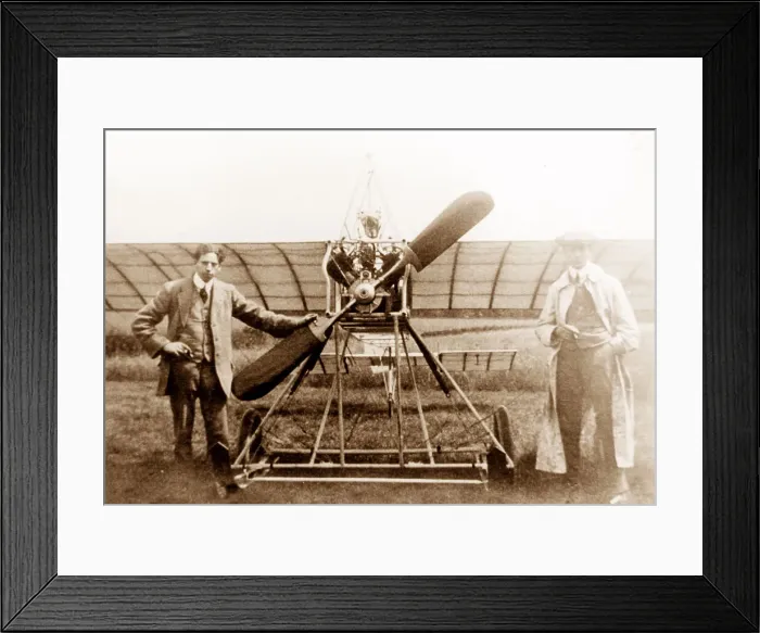 Framed Print : Wallbro monoplane early 1900s Framed Print : Wallbro monoplane early 1900s