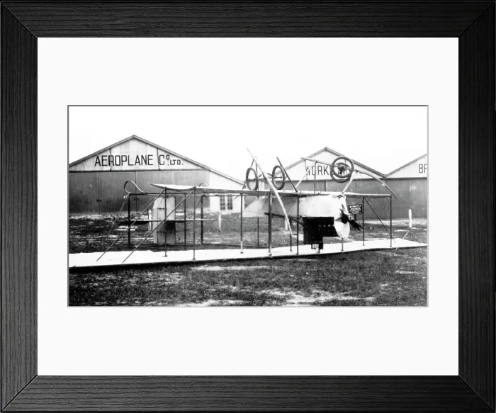 Framed Print : Bristol Challenger-England at Salisbury Plain, May 19th 1912 Framed Print : Bristol Challenger-England at Salisbury Plain, May 19th 1912