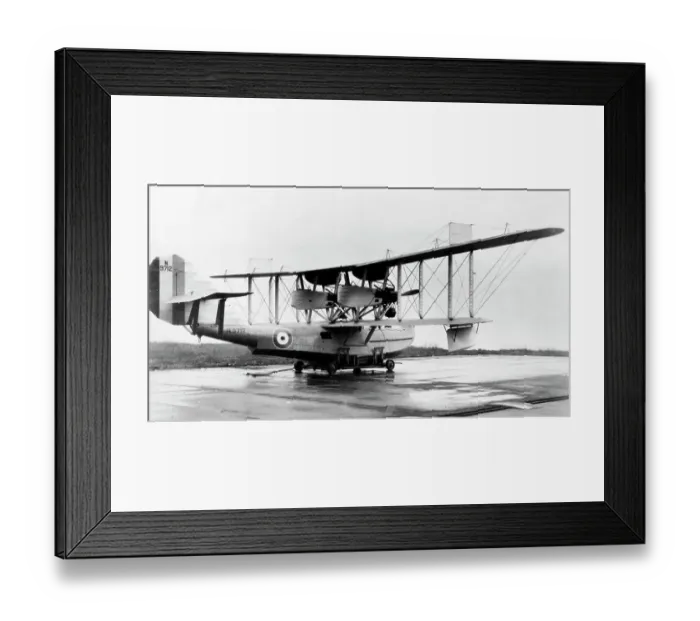 Framed Print : English Electric P5 Kingston II biplane early 1900s Framed Print : English Electric P5 Kingston II biplane early 1900s