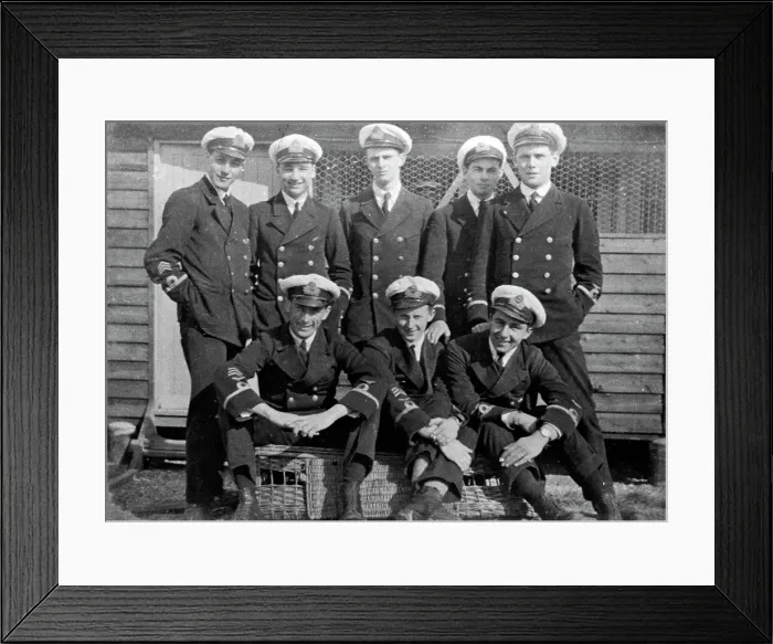 Framed Print : RNAS Pilots at Newhaven early 1900s Framed Print : RNAS Pilots at Newhaven early 1900s