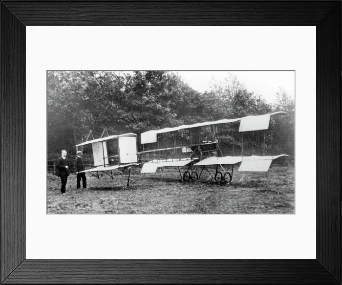 Framed Print : Cleveland Biplane early 1900s Framed Print : Cleveland Biplane early 1900s