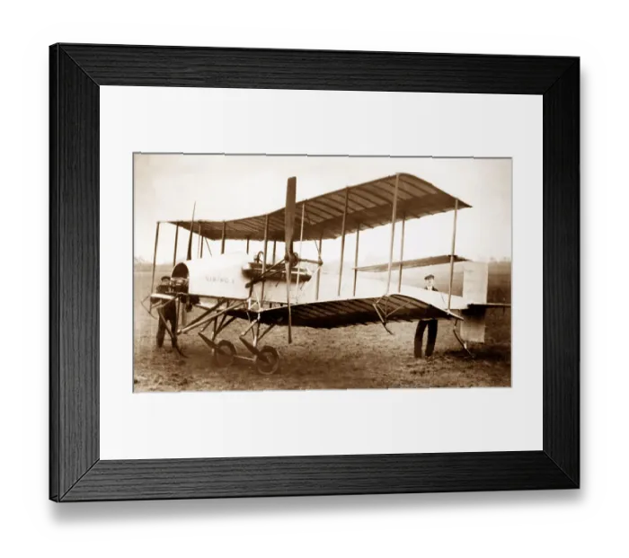 Framed Print : ASL Viking 1 Biplane early 1900s Framed Print : ASL Viking 1 Biplane early 1900s