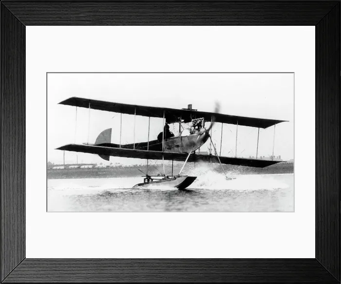 Framed Print : AVRO D Prototype at Barrow in Furness early 1900s Framed Print : AVRO D Prototype at Barrow in Furness early 1900s