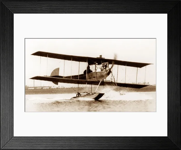 Framed Print : AVRO D Prototype at Barrow in Furness early 1900s Framed Print : AVRO D Prototype at Barrow in Furness early 1900s