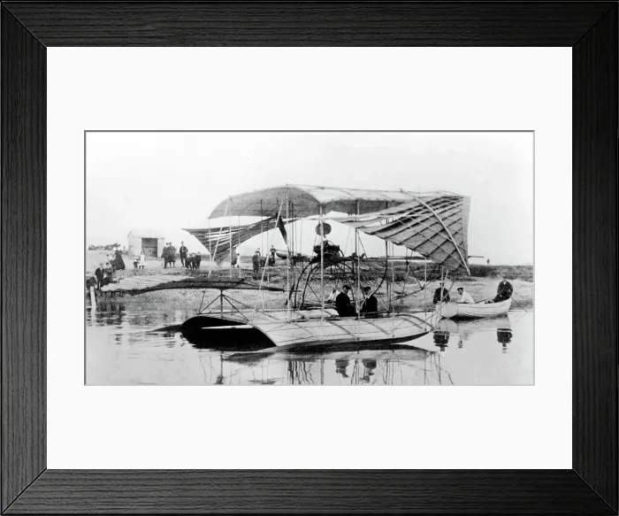 Framed Print : Humphreys Waterplane early 1900s Framed Print : Humphreys Waterplane early 1900s