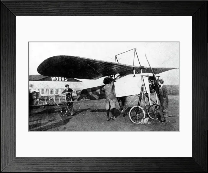 Framed Print : Bleriot Parasol Monoplane early 1900s Framed Print : Bleriot Parasol Monoplane early 1900s