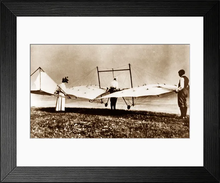 Framed Print : Pilcher Hawk Glider early 1900s Framed Print : Pilcher Hawk Glider early 1900s
