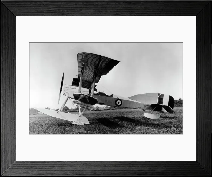 Framed Print : Short 184 biplane early 1900s Framed Print : Short 184 biplane early 1900s