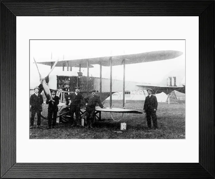 Framed Print : Coventry Ordnance Biplane 1912 Framed Print : Coventry Ordnance Biplane 1912