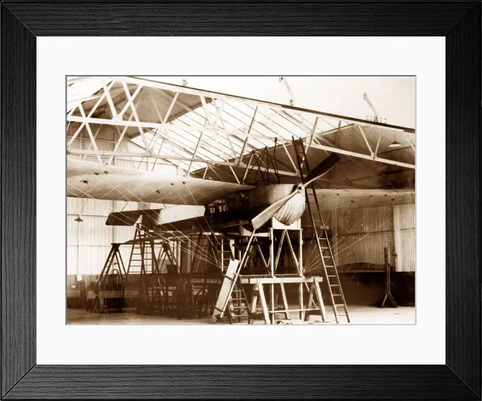 Framed Print : Bristol Burney Monoplane early 1900s Framed Print : Bristol Burney Monoplane early 1900s