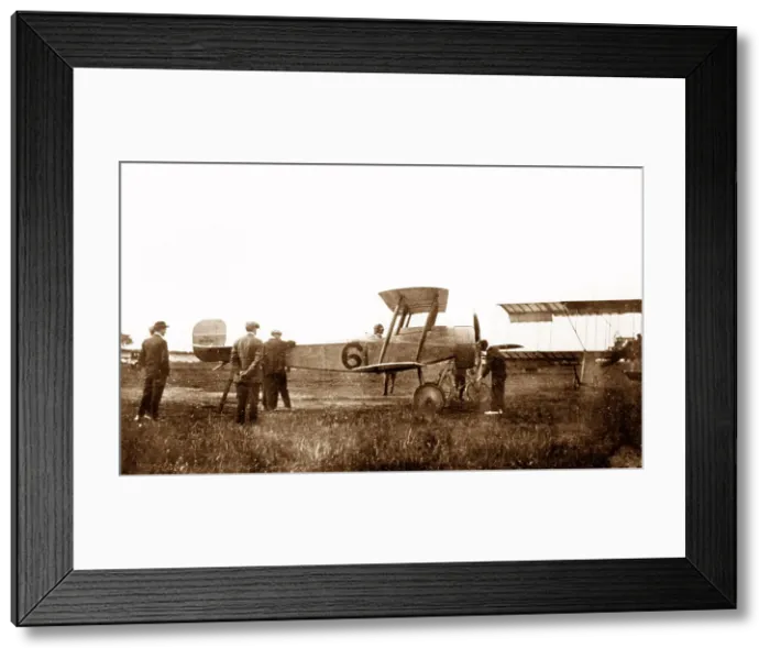 Framed Print : Bristol Scout A biplane early 1900s Framed Print : Bristol Scout A biplane early 1900s