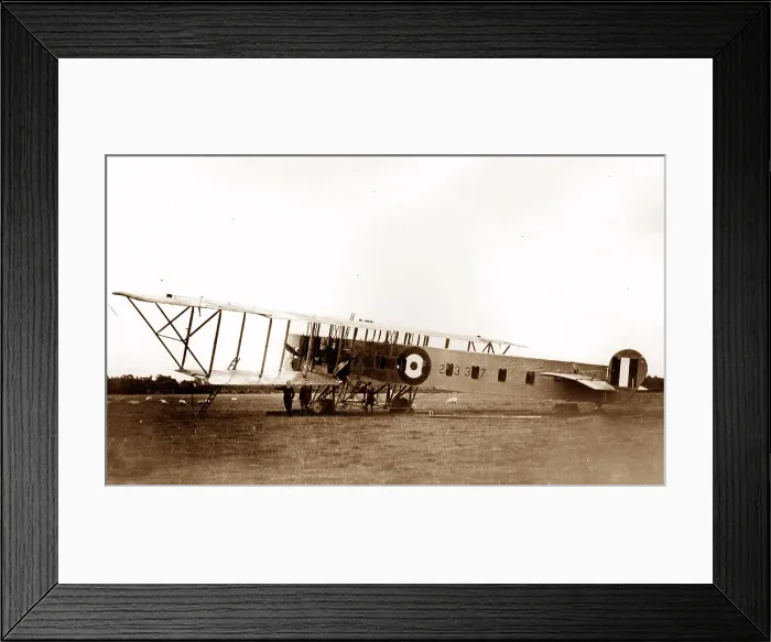 Framed Print : Kennedy Biplane in 1917 Framed Print : Kennedy Biplane in 1917