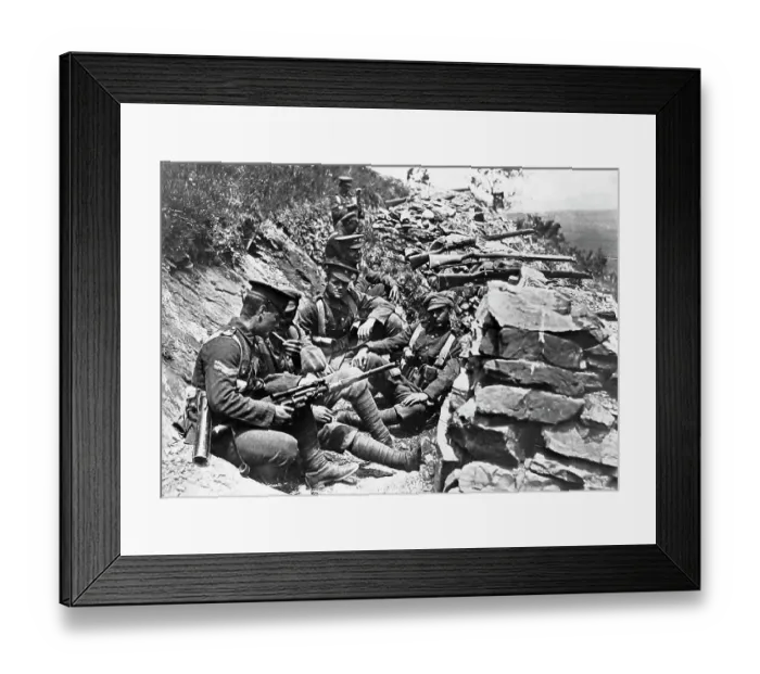 Framed Print : British troops in Salonika during WW1 Framed Print : British troops in Salonika during WW1