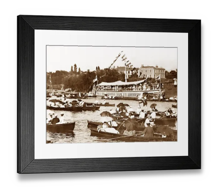Framed Print : River Thames Kingston Regatta Framed Print : River Thames Kingston Regatta