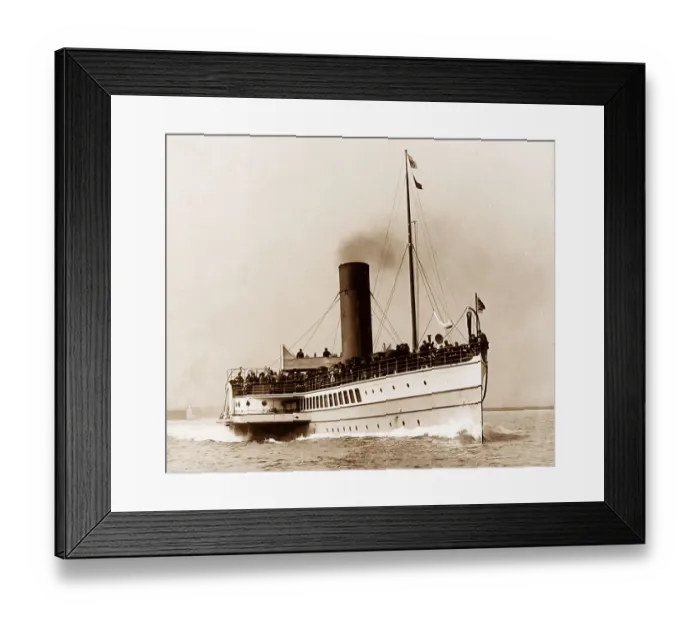 Framed Print : Paddle Steamer Juno Framed Print : Paddle Steamer Juno
