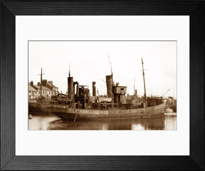 Framed Print : Glasson Dock early 1900s Framed Print : Glasson Dock early 1900s