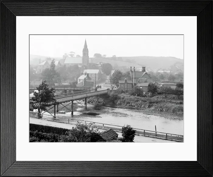 Framed Print : Ruswarp Date: 19th century Framed Print : Ruswarp Date: 19th century