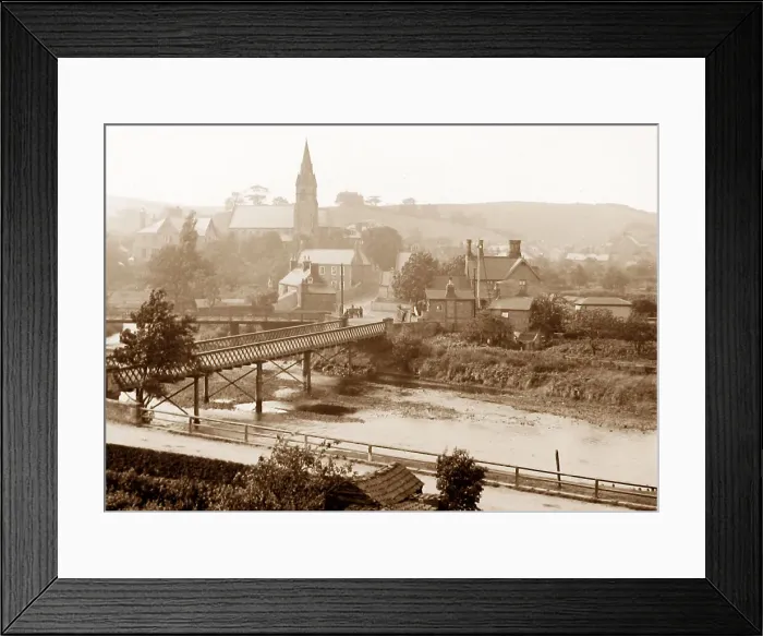 Framed Print : Ruswarp Victorian period Framed Print : Ruswarp Victorian period