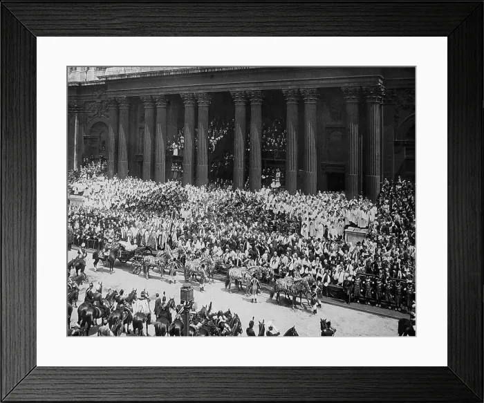 Framed Print : Queen Victoria's Diamond Jubilee 22nd June 1897 Framed Print : Queen Victoria's Diamond Jubilee 22nd June 1897