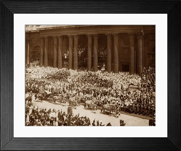 Framed Print : Queen Victoria Diamond Jubilee, London, 22nd June 1897 Framed Print : Queen Victoria Diamond Jubilee, London, 22nd June 1897