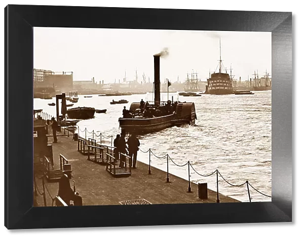 Greenwich Pier, River Thames, London