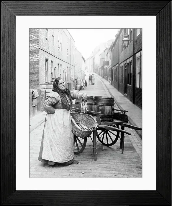 Framed Print : Fish Seller Framed Print : Fish Seller