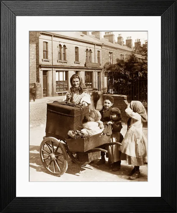 Framed Print : Organ grinder, street piano Framed Print : Organ grinder, street piano