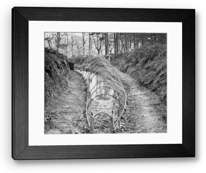 Framed Print : A bow net, Norfolk Broads Framed Print : A bow net, Norfolk Broads