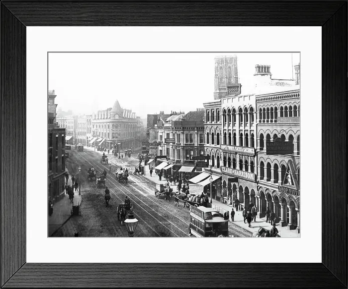 Framed Print : Victoria Street, Bristol Framed Print : Victoria Street, Bristol