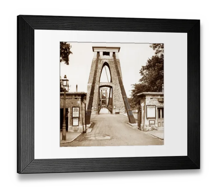 Framed Print : Clifton Suspension Bridge, Bristol Framed Print : Clifton Suspension Bridge, Bristol