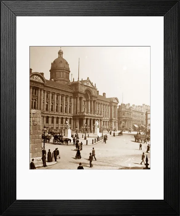 Framed Print : Birmingham Council House Victorian period Framed Print : Birmingham Council House Victorian period