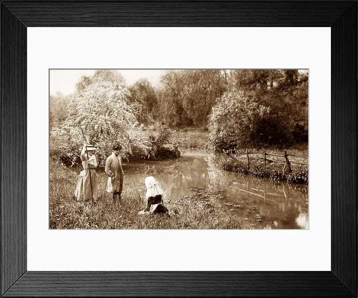 Framed Print : Rural Idyll Victorian period Framed Print : Rural Idyll Victorian period