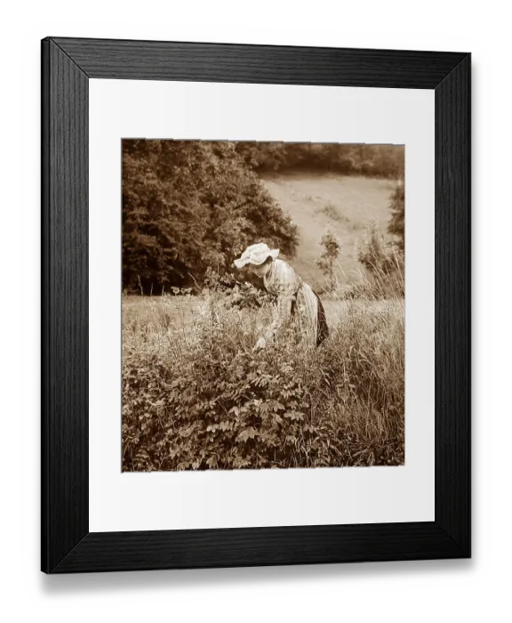 Framed Print : Rural Idyll Victorian period