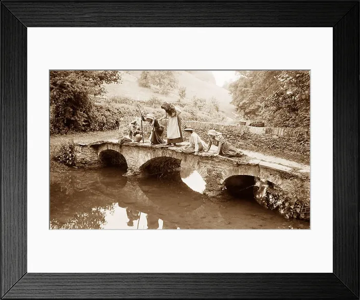 Framed Print : Rural Idyll Victorian period Framed Print : Rural Idyll Victorian period