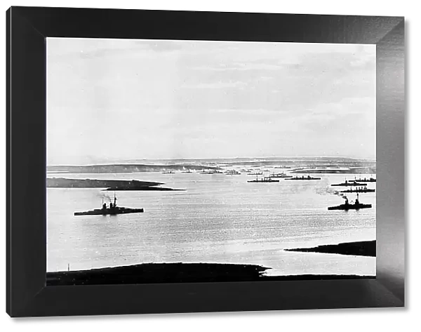 Scapa Flow The German Fleet on 28th November 1918