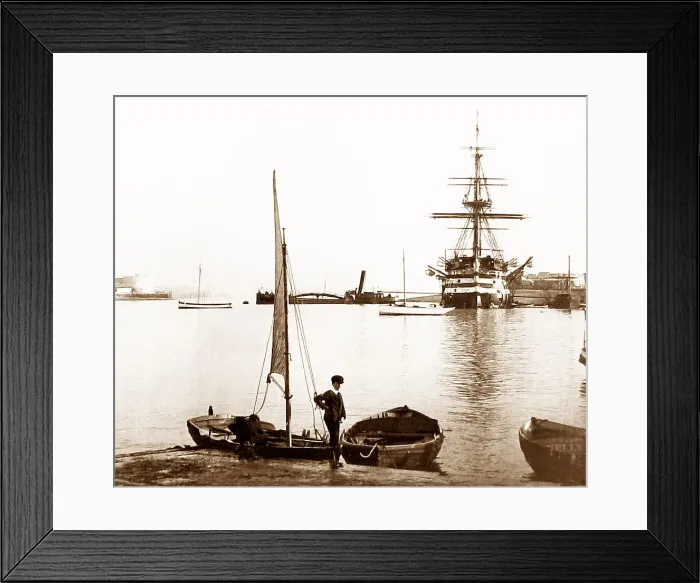 Framed Print : Royal Navy HMS Victory Framed Print : Royal Navy HMS Victory