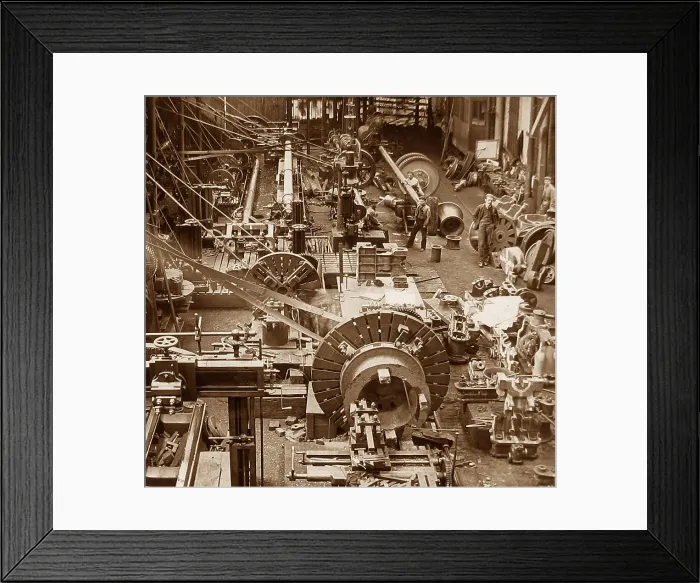 Framed Print : Blaydon Iron Works Framed Print : Blaydon Iron Works