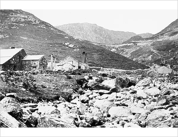 Coniston Copper Mine Lake District Victorian period