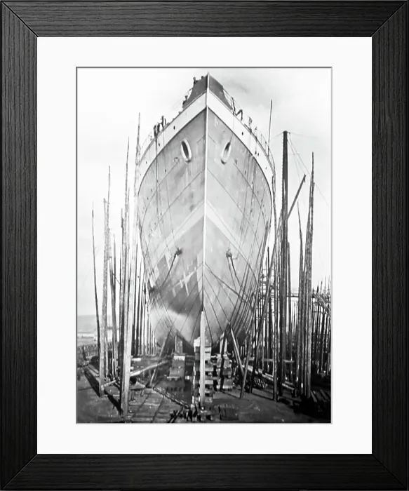 Framed Print : RMS Victorian, Allan Shipping Line Framed Print : RMS Victorian, Allan Shipping Line