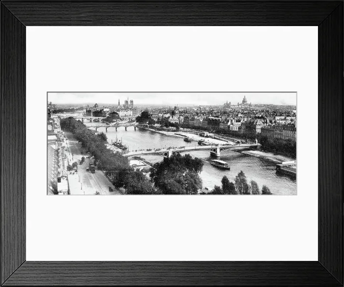 Framed Print : L'Ile Saint Louise, Paris, France, early 1900s Framed Print : L'Ile Saint Louise, Paris, France, early 1900s