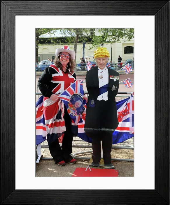 Framed Print : Coronation of King Charles III - May, 2023 Framed Print : Coronation of King Charles III - May, 2023