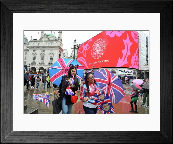 Framed Print : Coronation of King Charles III - May, 2023 Framed Print : Coronation of King Charles III - May, 2023